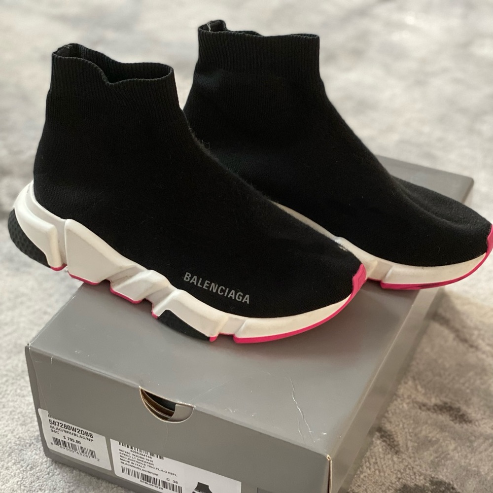 balenciaga trainers mens gold